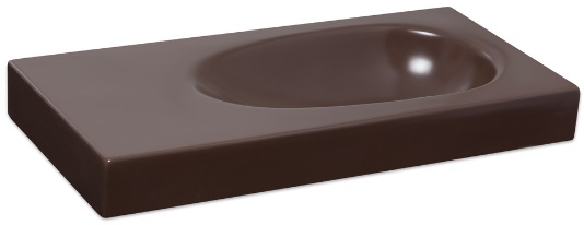 Smanni Bunda Tezgah Üstü Lavabo Mat Moka 1050-205.